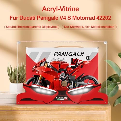 Acrylic Display Case for LEGO 42202 Ducati