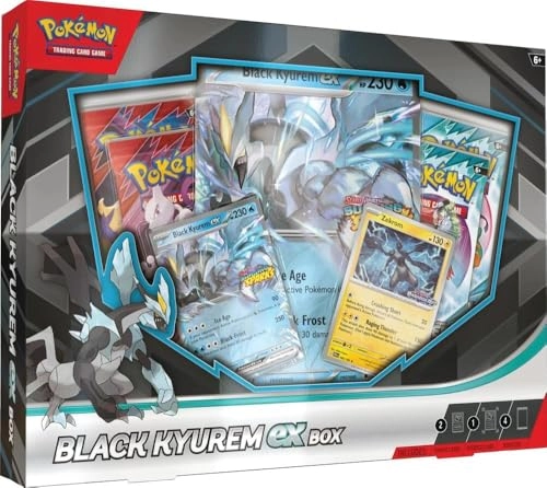 Black Kyurem ex Box - 4 Packs Promos