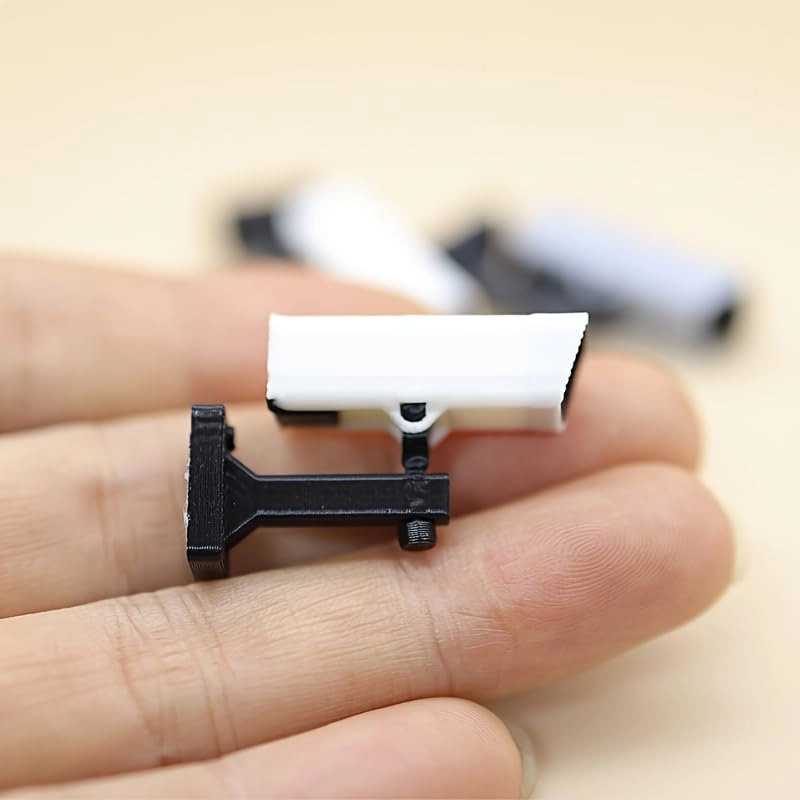 Veloshine Miniature Security Camera - 1:12 Scale White