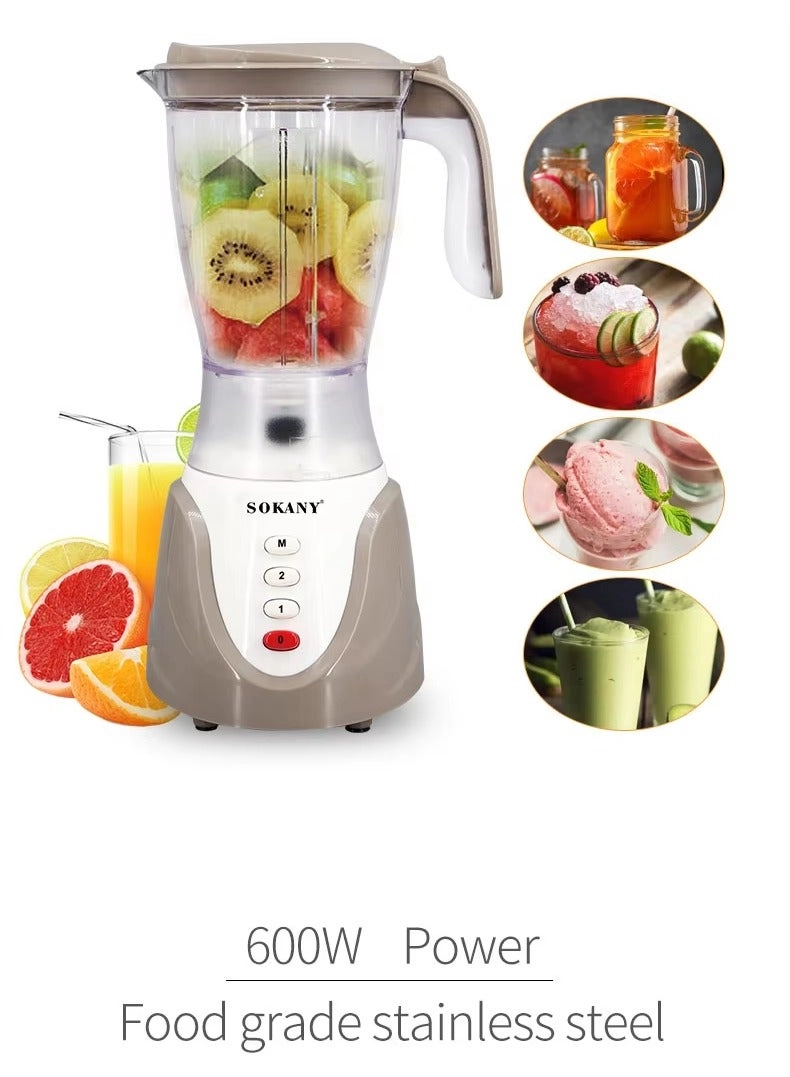 SK-158 - Multifunction Blender Juicer Grinder White
