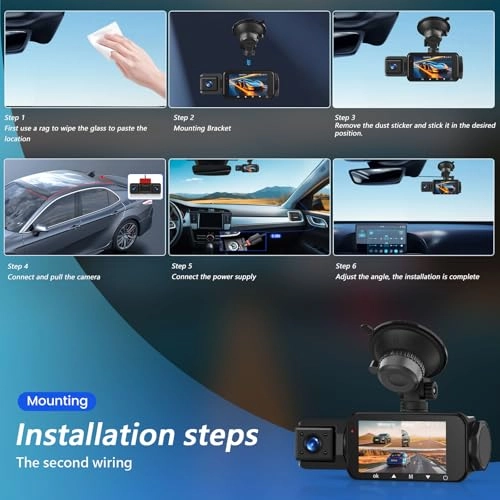 4 Channels Dashcam - 2560x1440 pixels