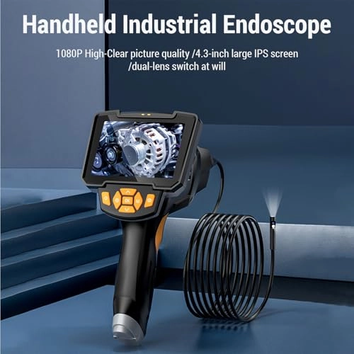 Handheld Industrial Endoscope - 8mm 10m