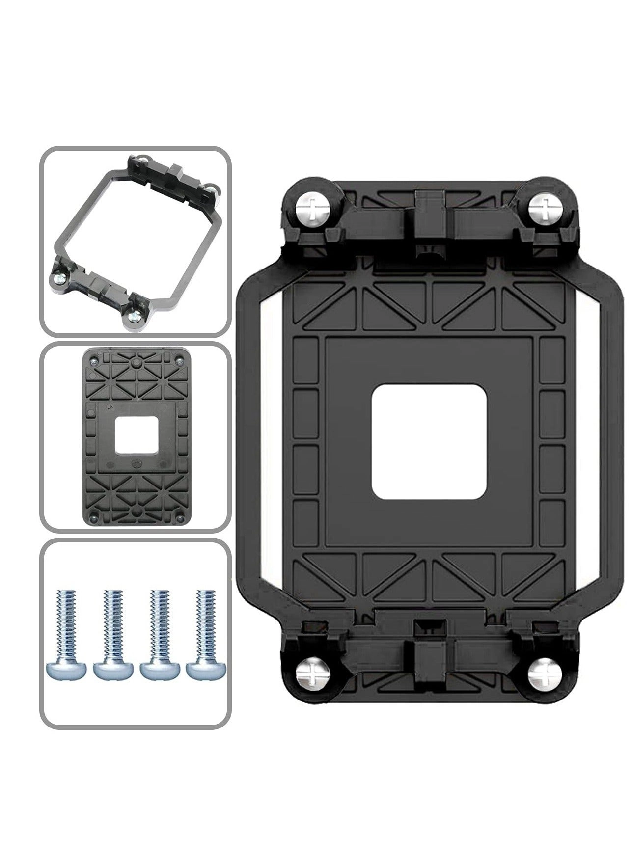 CPU Fan Bracket Base - 5 PCS AM2 AM3 Black
