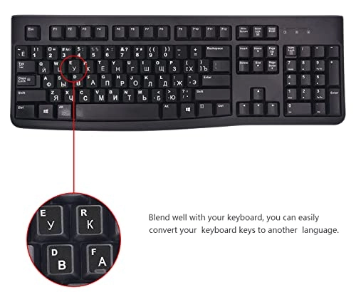 Russian Keyboard Stickers - Russian