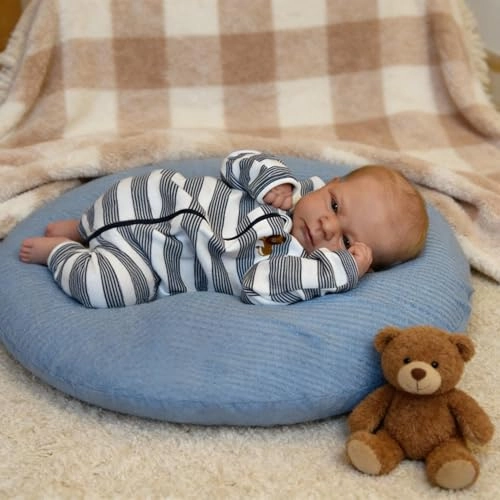 Elijah Reborn Baby Doll - 17 inch Silicone Blue Eyes Ages 3+