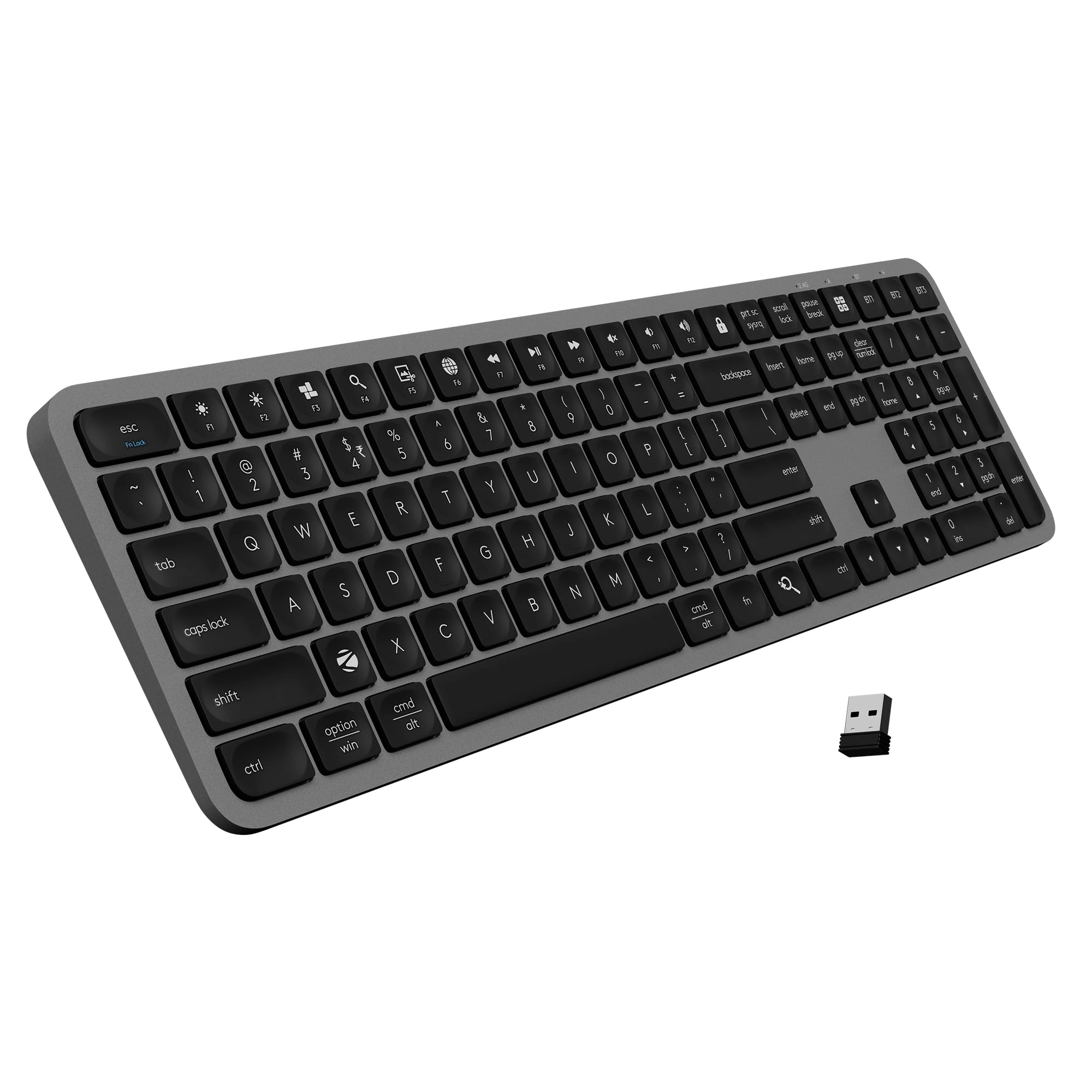 Zebronics India Private Limited K5002MW - QWERTY Wired