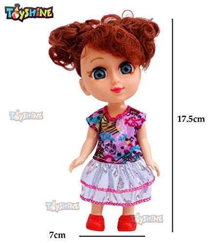 Cuties Doll - Pack of 3 6 Inches Vinyl
