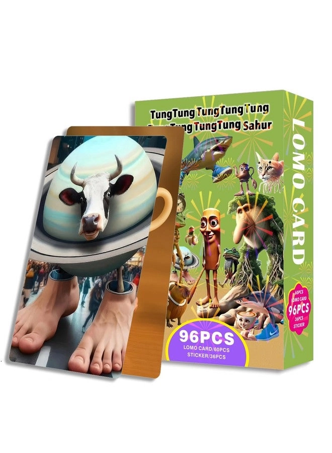 Truvart Italian Brainrot Cards - 60 Cards + Stickers - 36