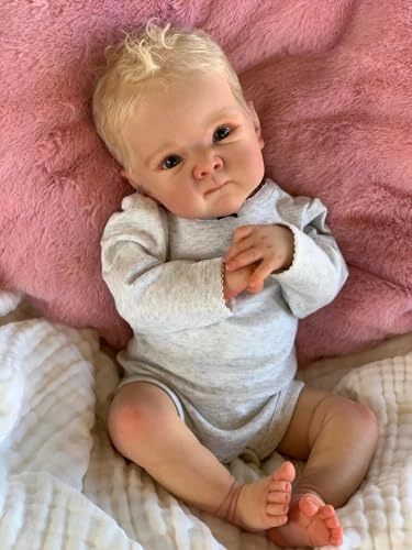 Reborn Baby Doll - 18 Inch Vinyl Boy Ages 3+