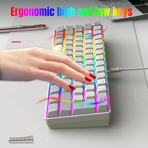 60% Wired Gaming Keyboard - USB-A