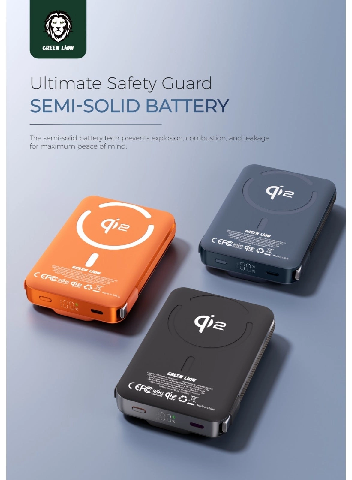 Wellington - 10000 mAh 35W Fast charging Wireless charging 1