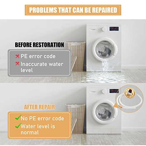 Water Level Pressure Switch - Replacement for LG WT1101CW|WT7600HWA|WT1201CW|WT1501CW|WT1201CV|T1309ADFH|T1309ADFN|WT5101HV|WT5101HW|T1309ADFH6