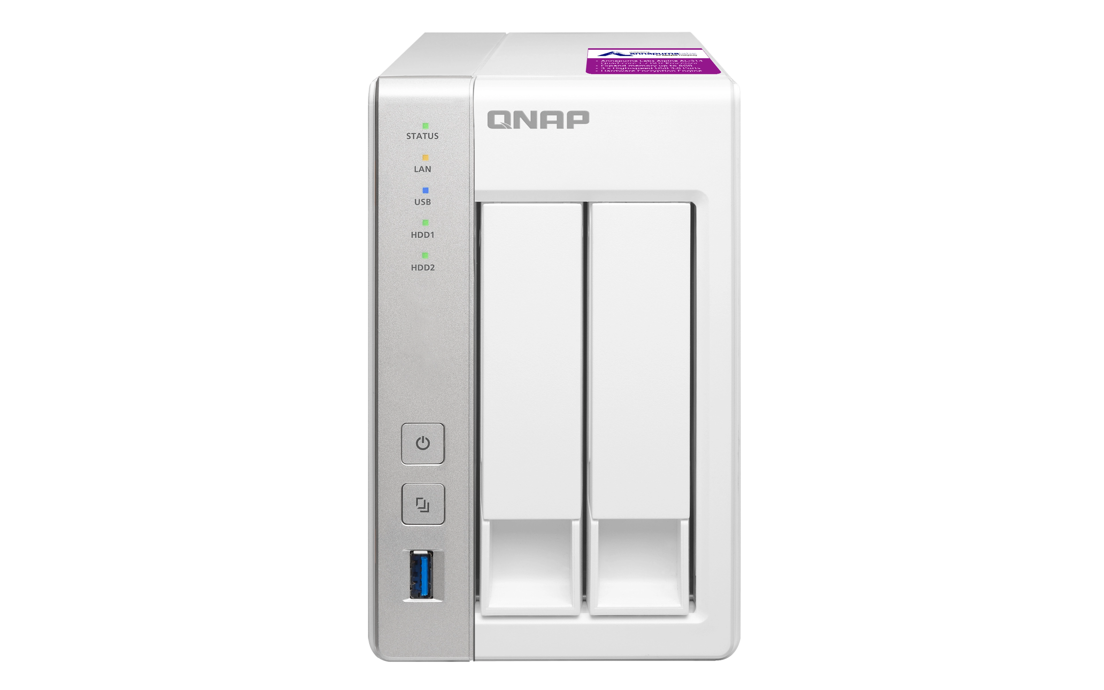 QNAP TS-231K 2-Bay 20TB