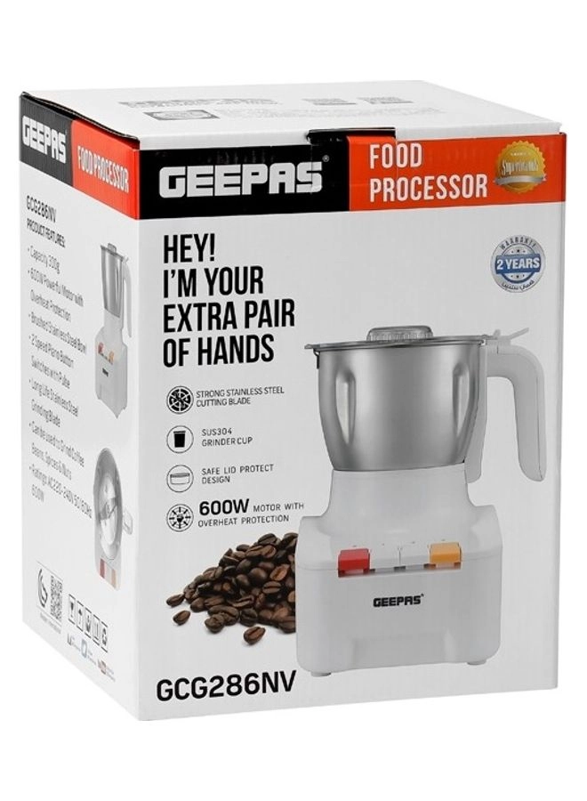 GCG286NV - 600 W White/Silver