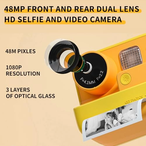 Kids Camera - 48MP 2-inch 1080p