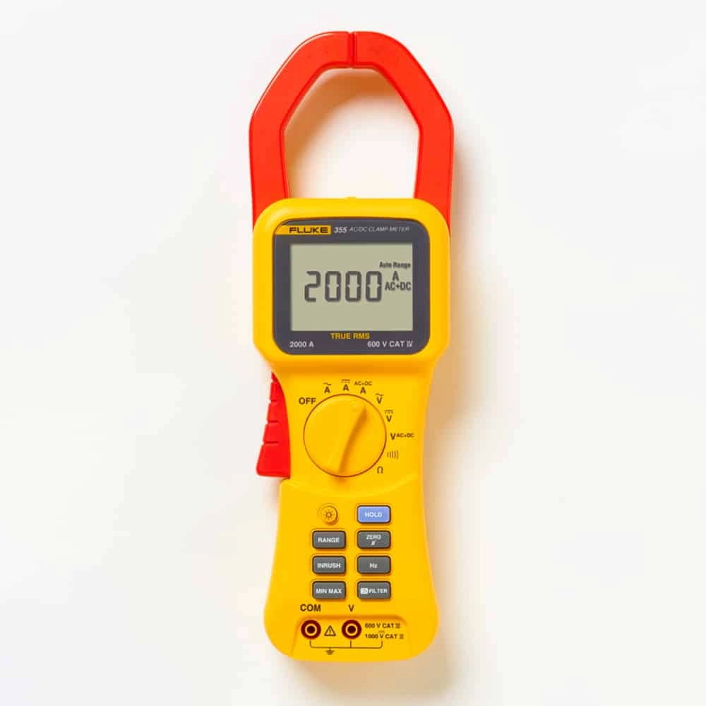 Fluke 355 - 2000 Ampere CAT IV 600V 58mm