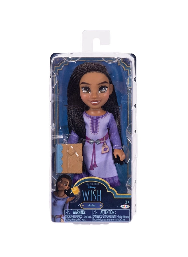 Asha Petite Doll - 6 Inches Pocket Size Authentic Movie Fashions Ages 3+