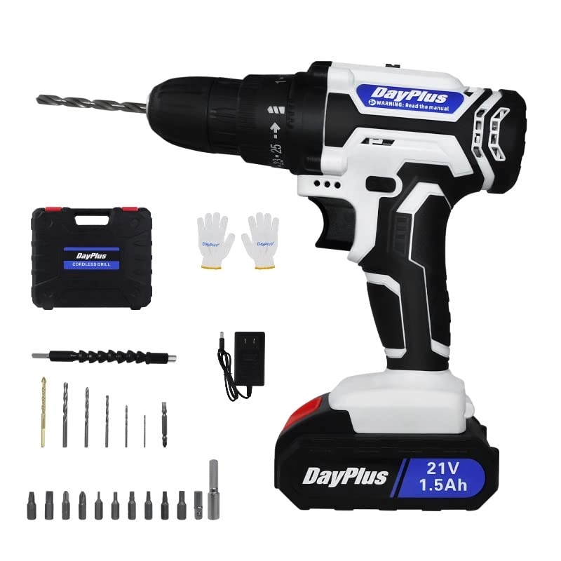 Xinng Cordless Drill Set - 1300MAh 21 Volts