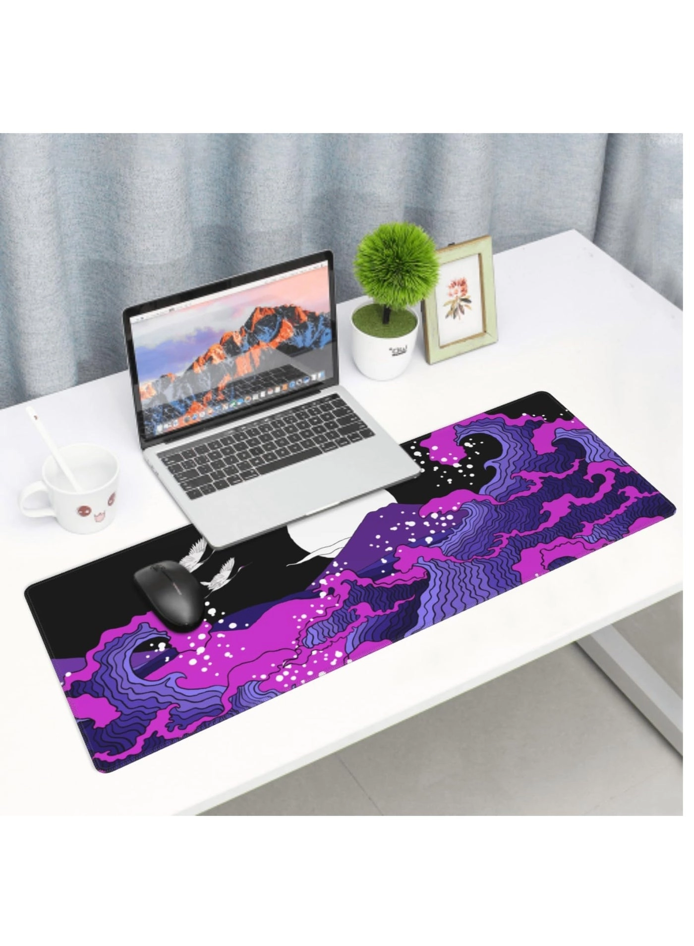 Marble Extended Large Gaming Mouse Pad