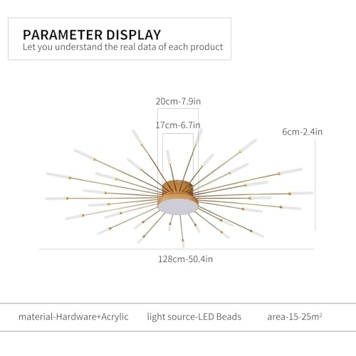 Modern LED ceiling light