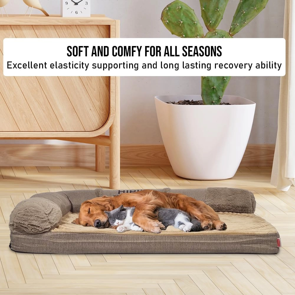 Memory foam dog bed - Orthopedic Small to medium 60 cm