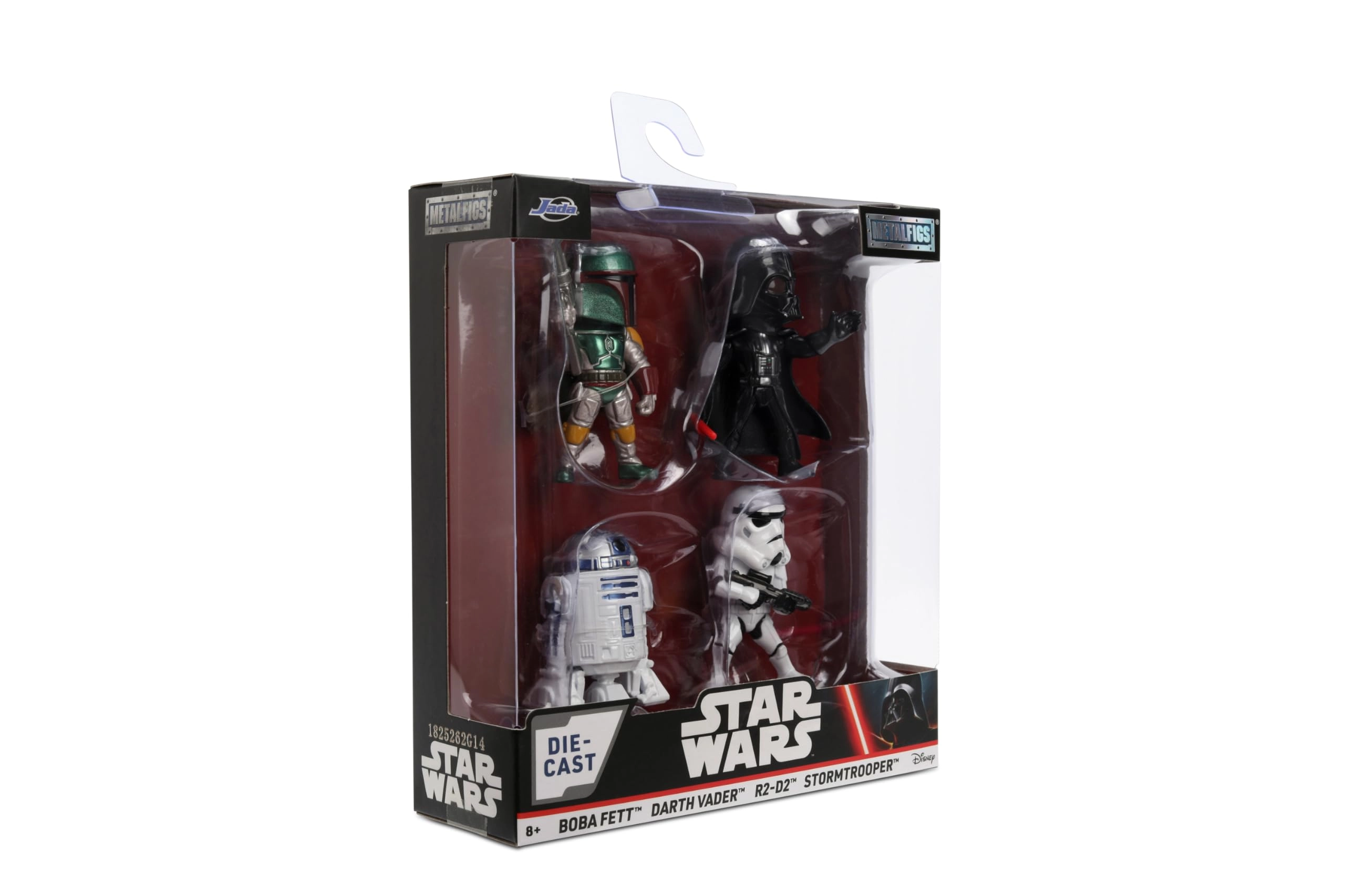 Jada Metalfigs Star Wars Mini Die-Cast Action Figure Set - 6.35 cm (6.35 cm) (26106585-9336702314R00)