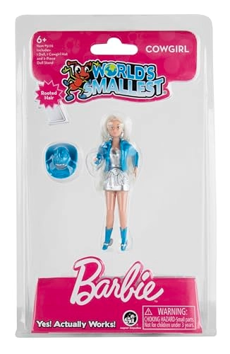 Worlds Smallest Barbie - 3.50 inches Ages 6+