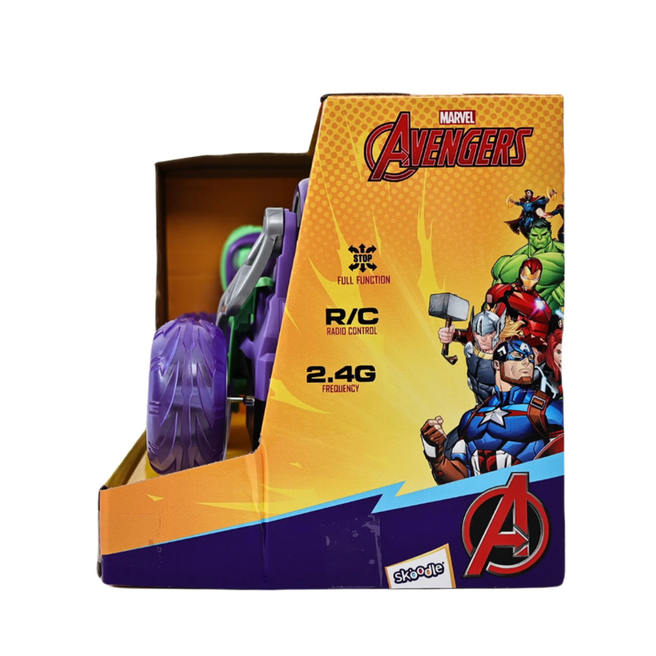 Hulk 5-Wheel Storm Spinner - 360 degree Rotation 2.4 GHz