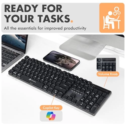 Low Profile Mechanical Keyboard - Wired/Wireless