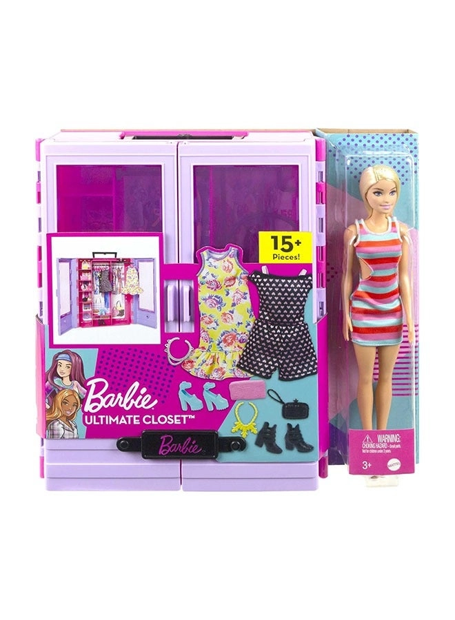 Barbie Fashionistas Ultimate Closet - Portable Multi-Colour Ages 3+