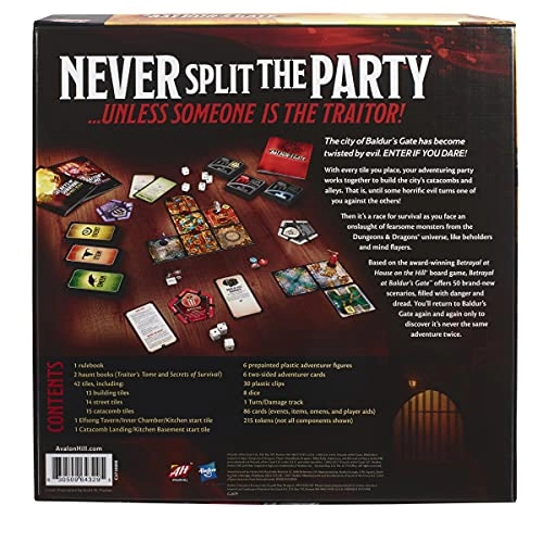 Betrayal at Baldurs Gate - Modular Board Hidden Traitor