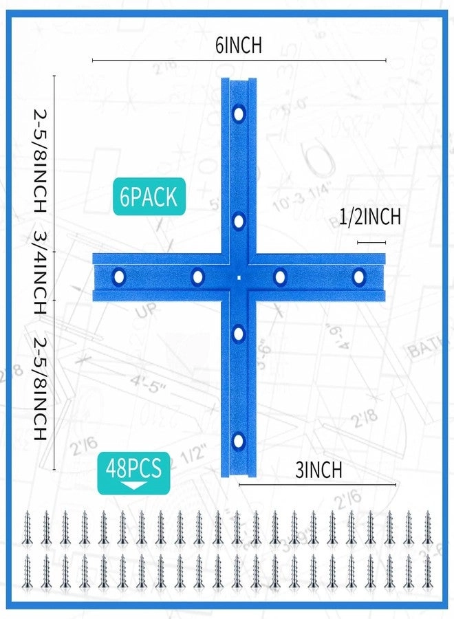T Track Intersection Kit - 3 Inch Double Cut Profile Pack