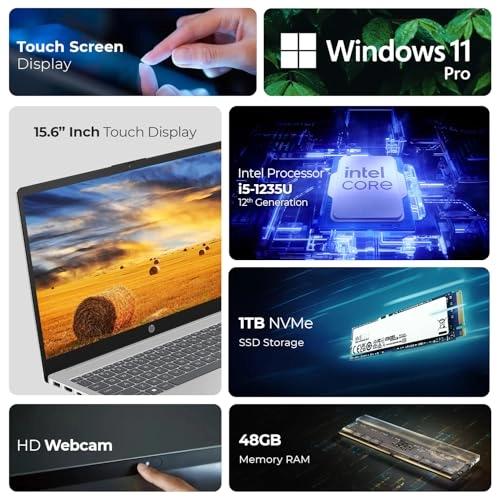 15-FD0005DX - 15.6'' i5-1235U 48GB DDR4 1TB SSD