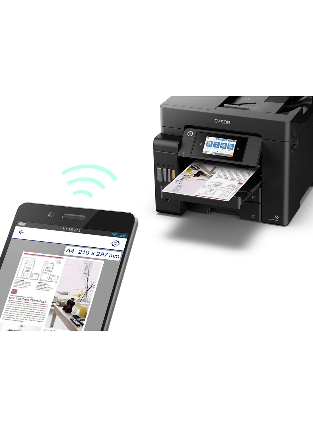 L6550 - 3-in-1 Wireless Black