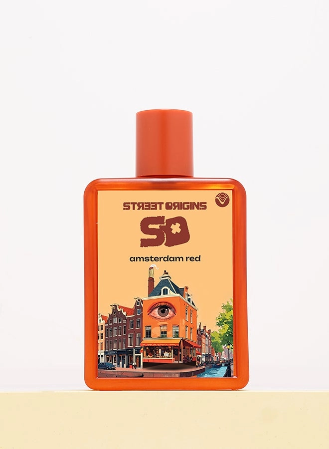 STREET ORIGINS Amsterdam Red (Venus) - Eau de Parfum 75 ml