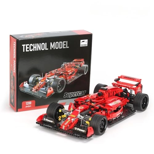 1:14 MOC Sports Vehicle Model Kit - 1200pcs