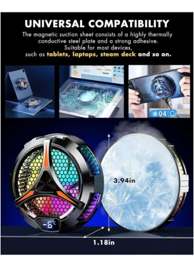 Kirin Dragon Magnetic Tablet Cooler - RGB USB-Powered