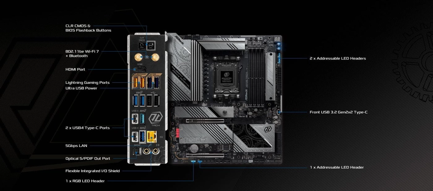 X870E Taichi Lite - 256GB DDR5