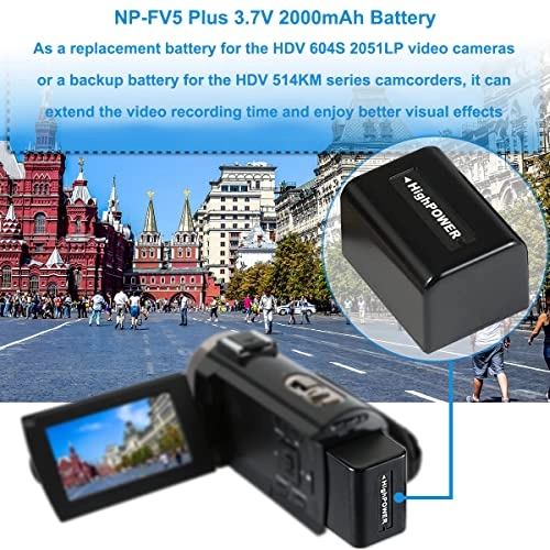 NP-FV5 Plus - 2000mAh Pack
