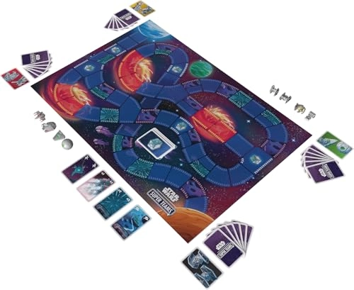 Star Wars Super Teams: Spaceship Race - Card Game (French)
