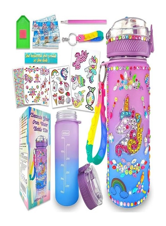 Decorate Your Own Water Bottle - 4+ years