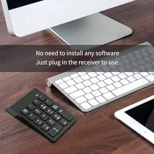 Numeric Keypad - 2.4 gigahertz Mini USB