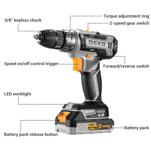 Cordless Drill - 1.5 Amp Hours