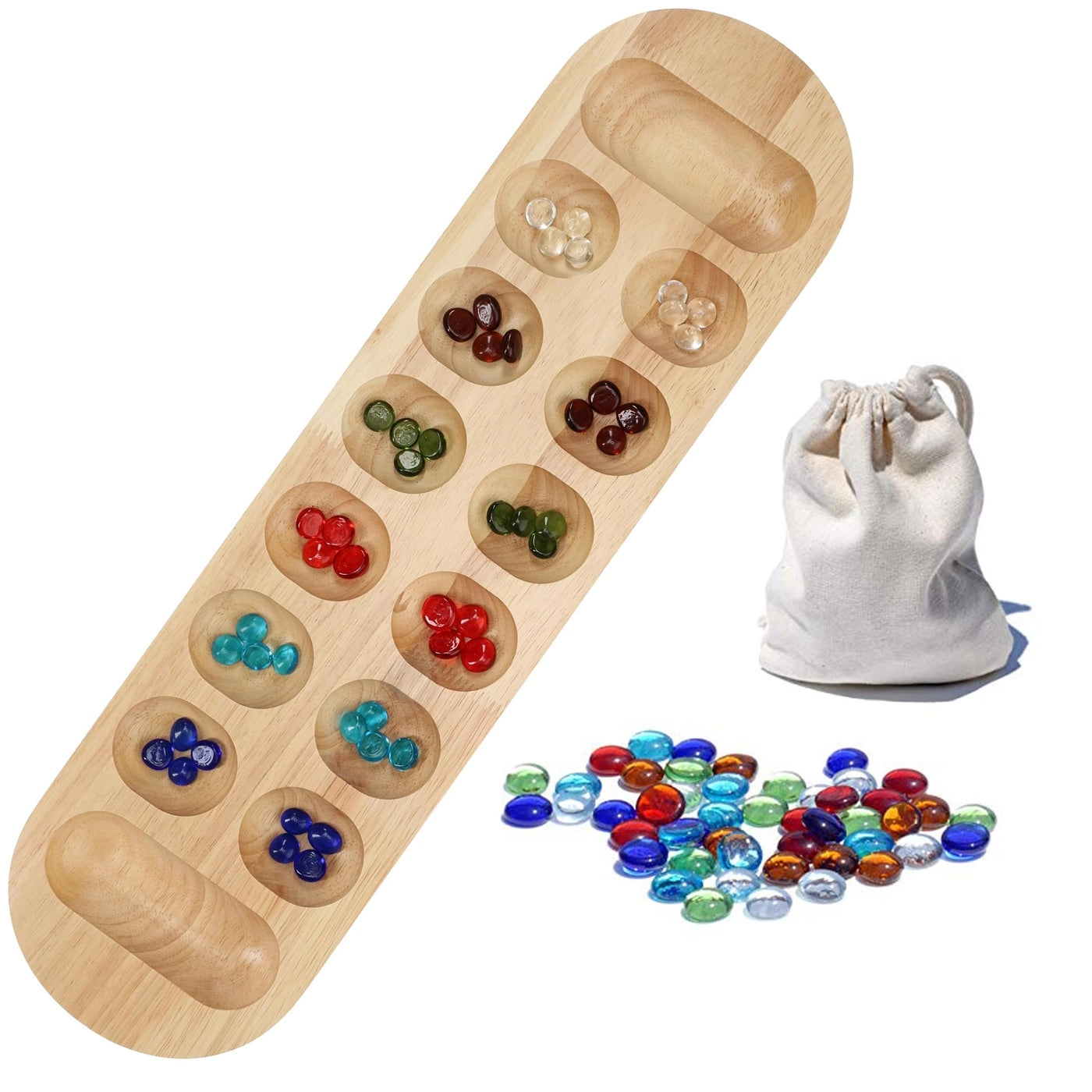 African Stone Game - Mancala Game