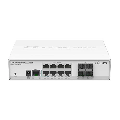CRS112-8G-4S-IN 8-ports
