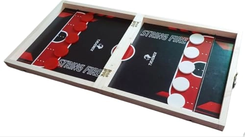 3-in-1 Foldable String Hockey - English 3 years and up