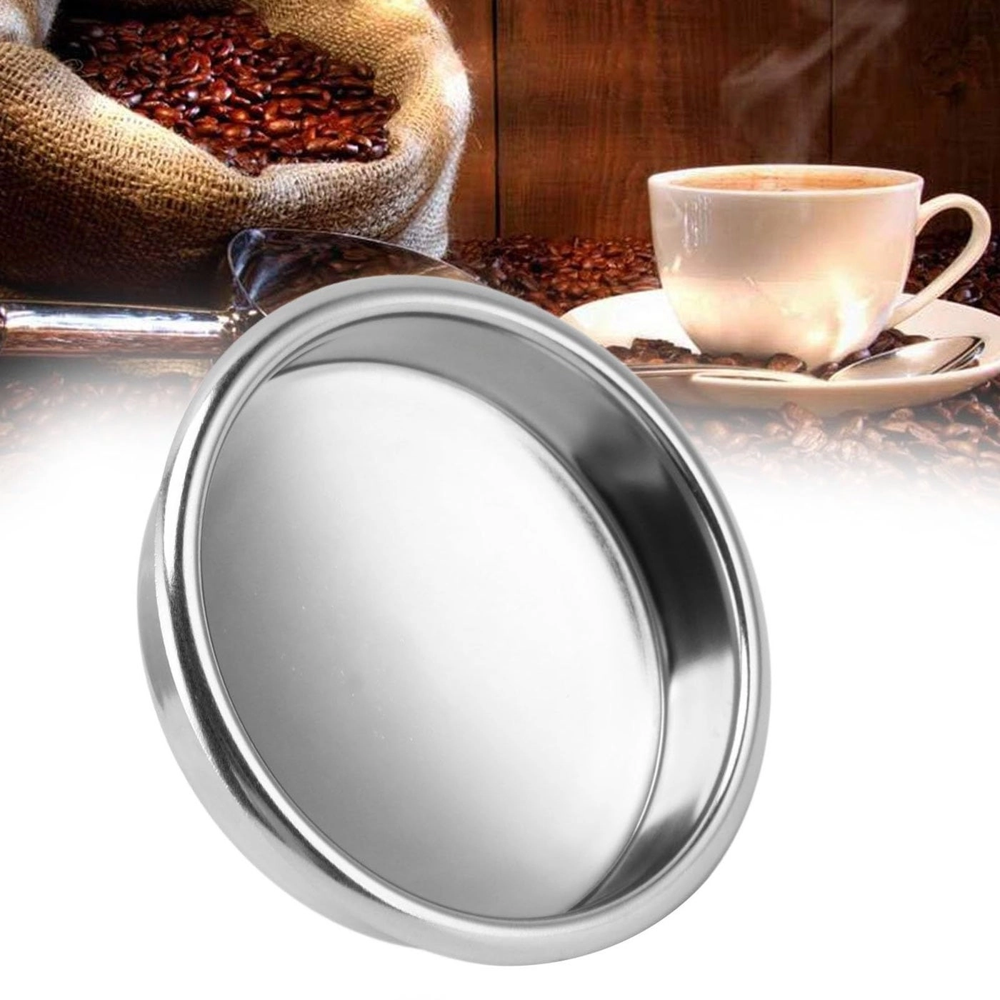 Backflush Insert Filter Basket - 58mm Stainless Steel