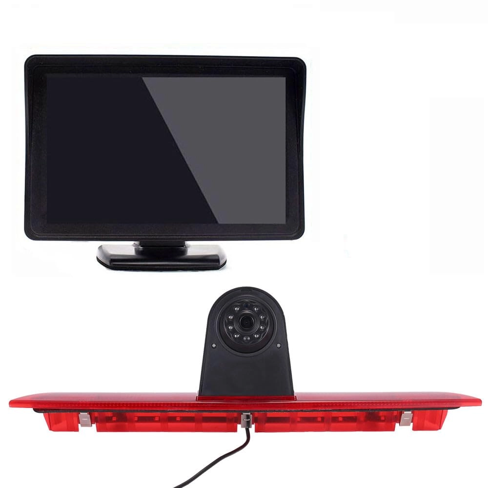 Third Roof Top Mount Brake Lamp Return Camera - Night vision RCA 1280 x 720