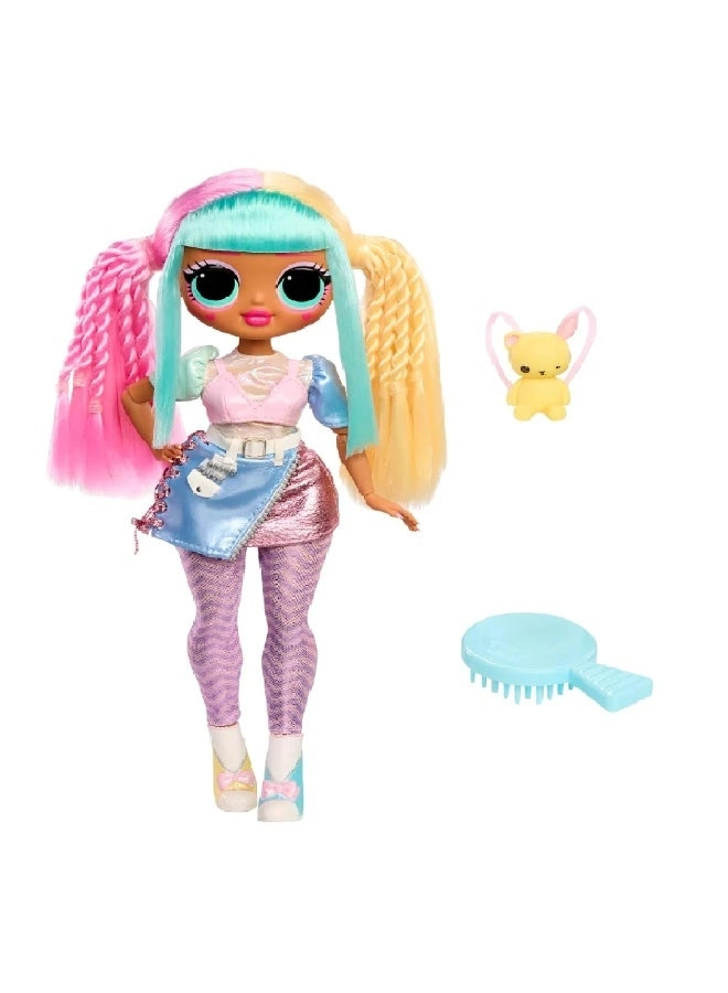 LOL OMG Candylicious Entry Doll - Pastel candy-inspired Includes accessories Ages 2+