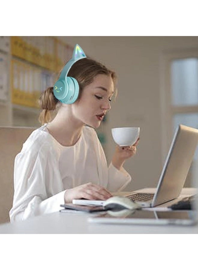 Cat Ear Bluetooth Wireless Headphones